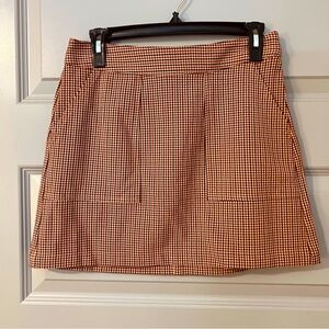 A New Day. Mini A-line Houndstooth Skirt Size XS Target
